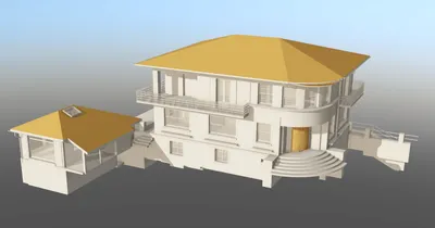 Modelisation 3D Villa Lahary