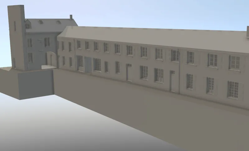 Modelisation 3D du couvent