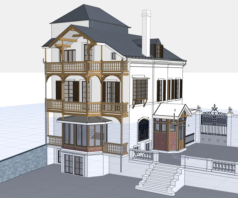 Plans niveaux Maison Bayard