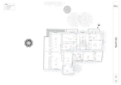 Plans toiture Maison l'Estibette