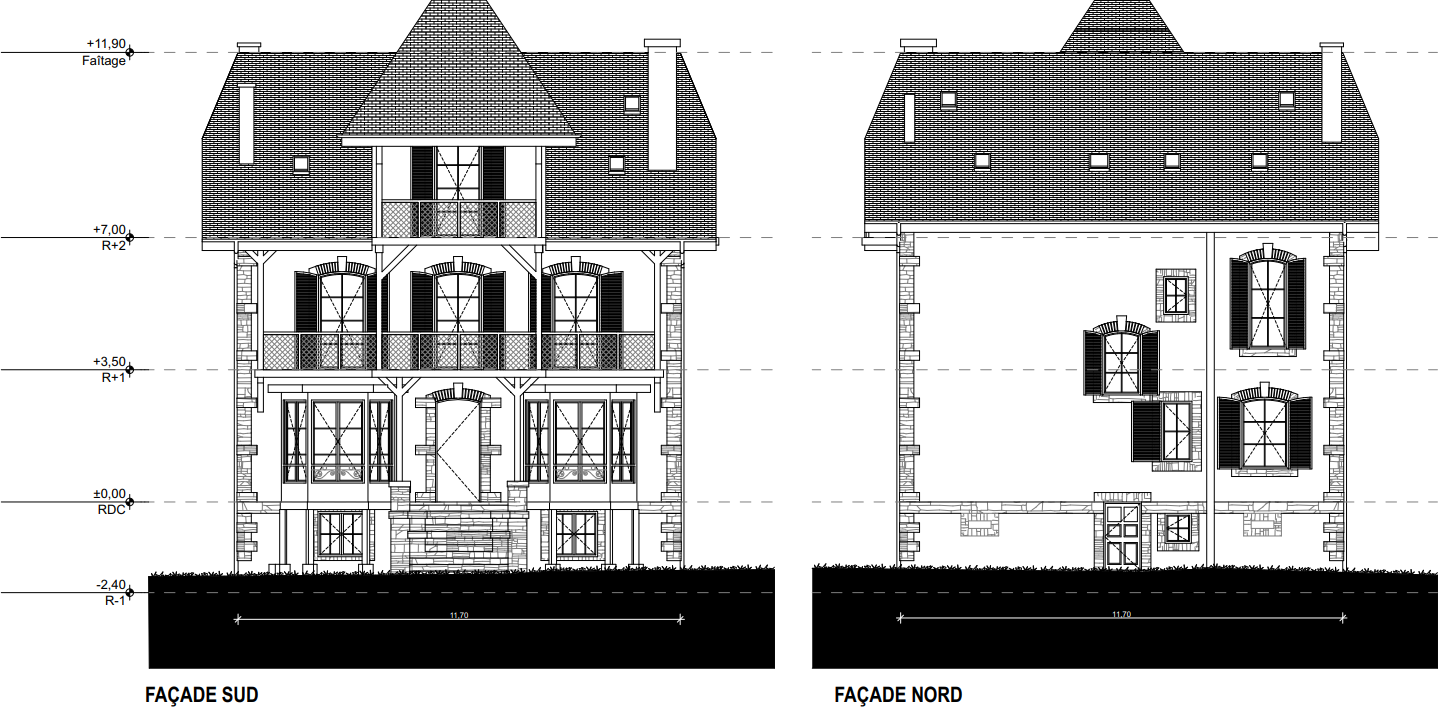 Villa Montilleul - vue alternative