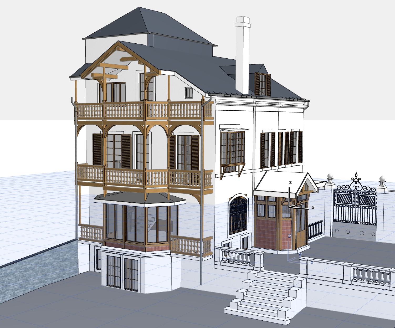 Plans niveaux Maison Bayard