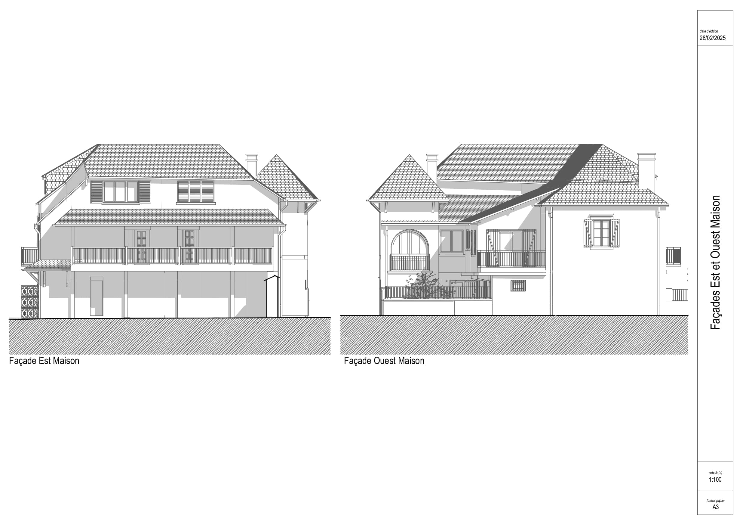 Plans detailles Maison l'Estibette
